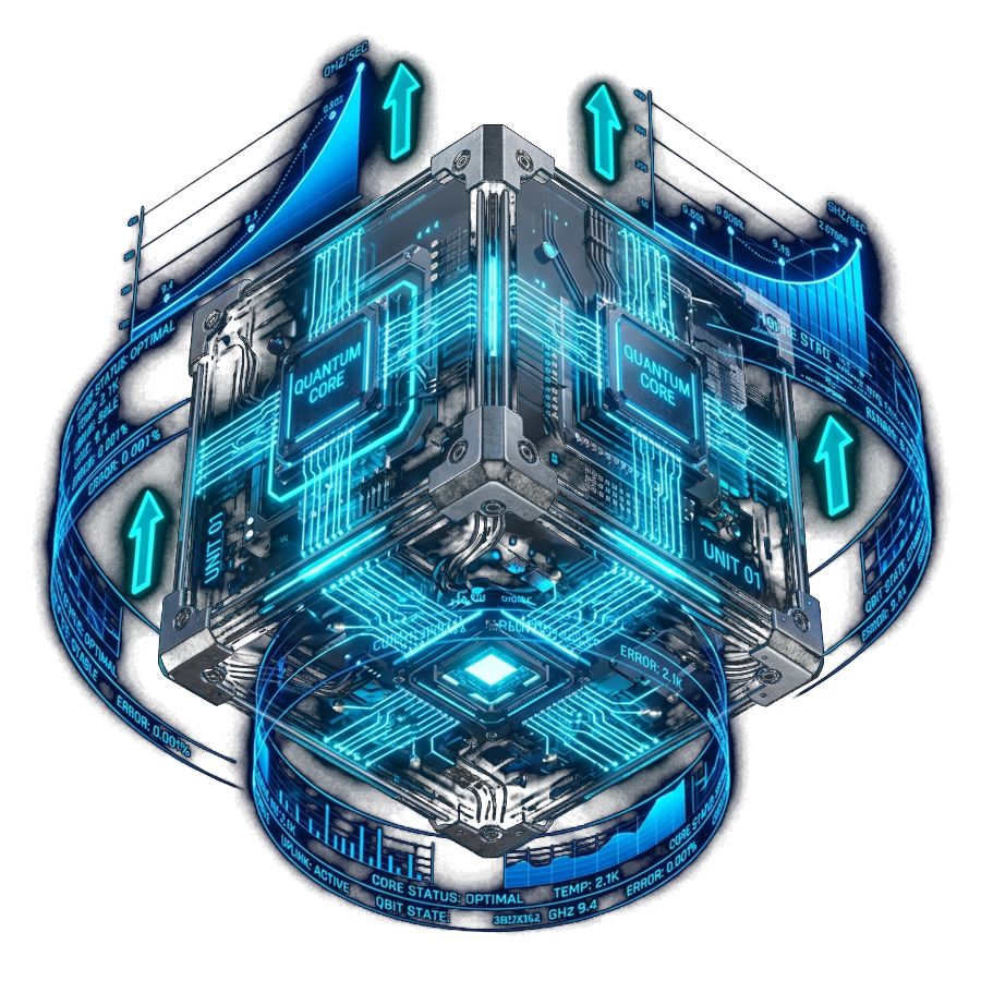 Quantum Growth Computing Node
