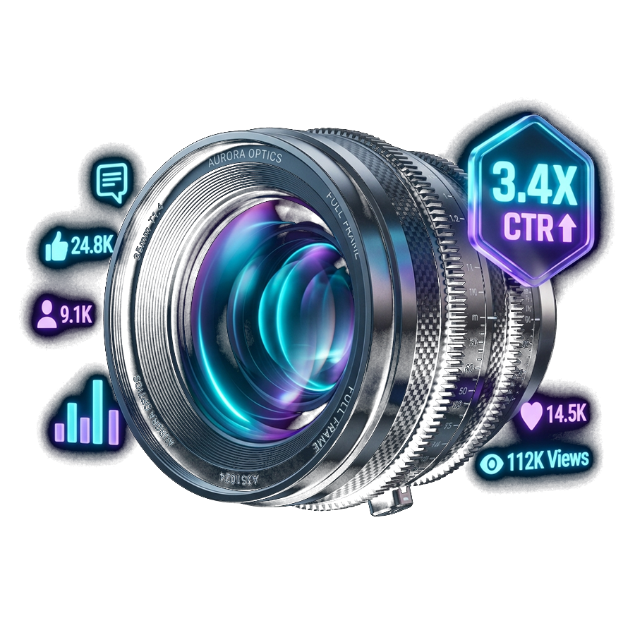 Creative Master Cinema Lens 3.4X CTR